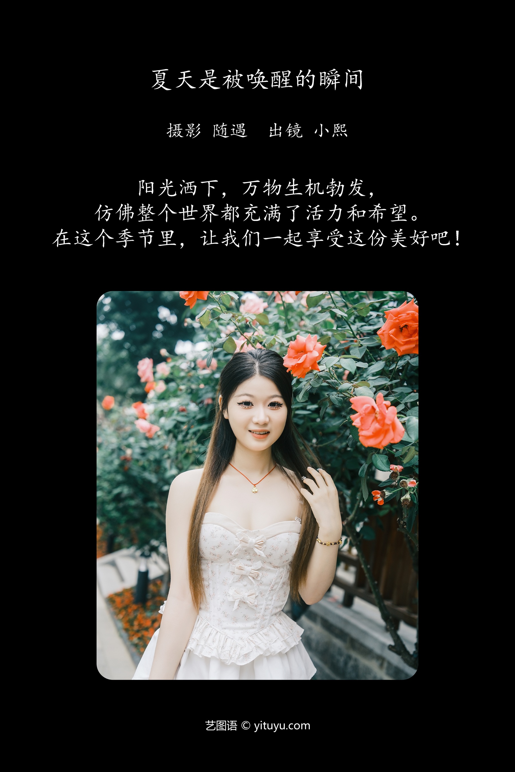 夏天是被唤醒的瞬间 小熙
