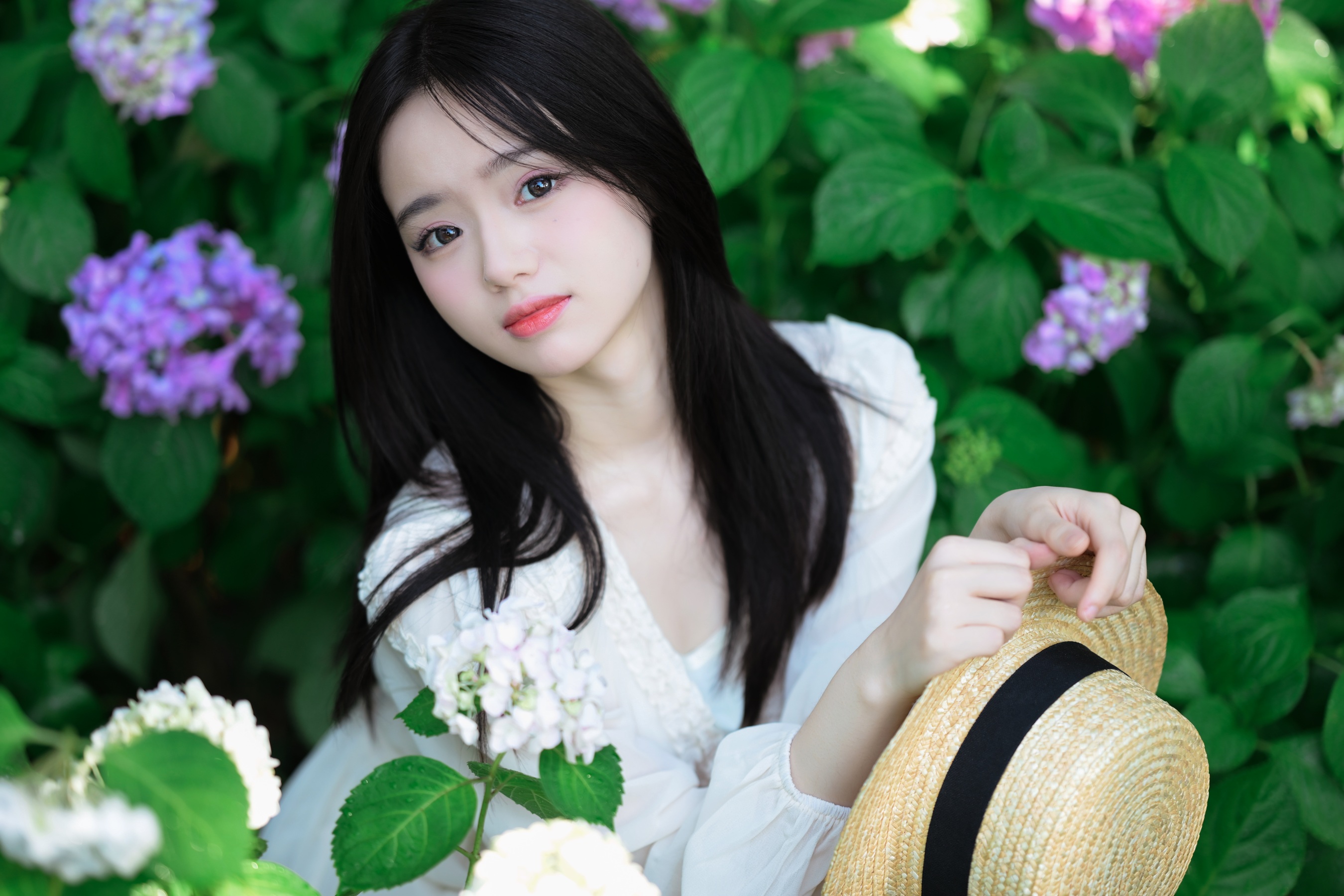 夏日小白裙的花季 十元