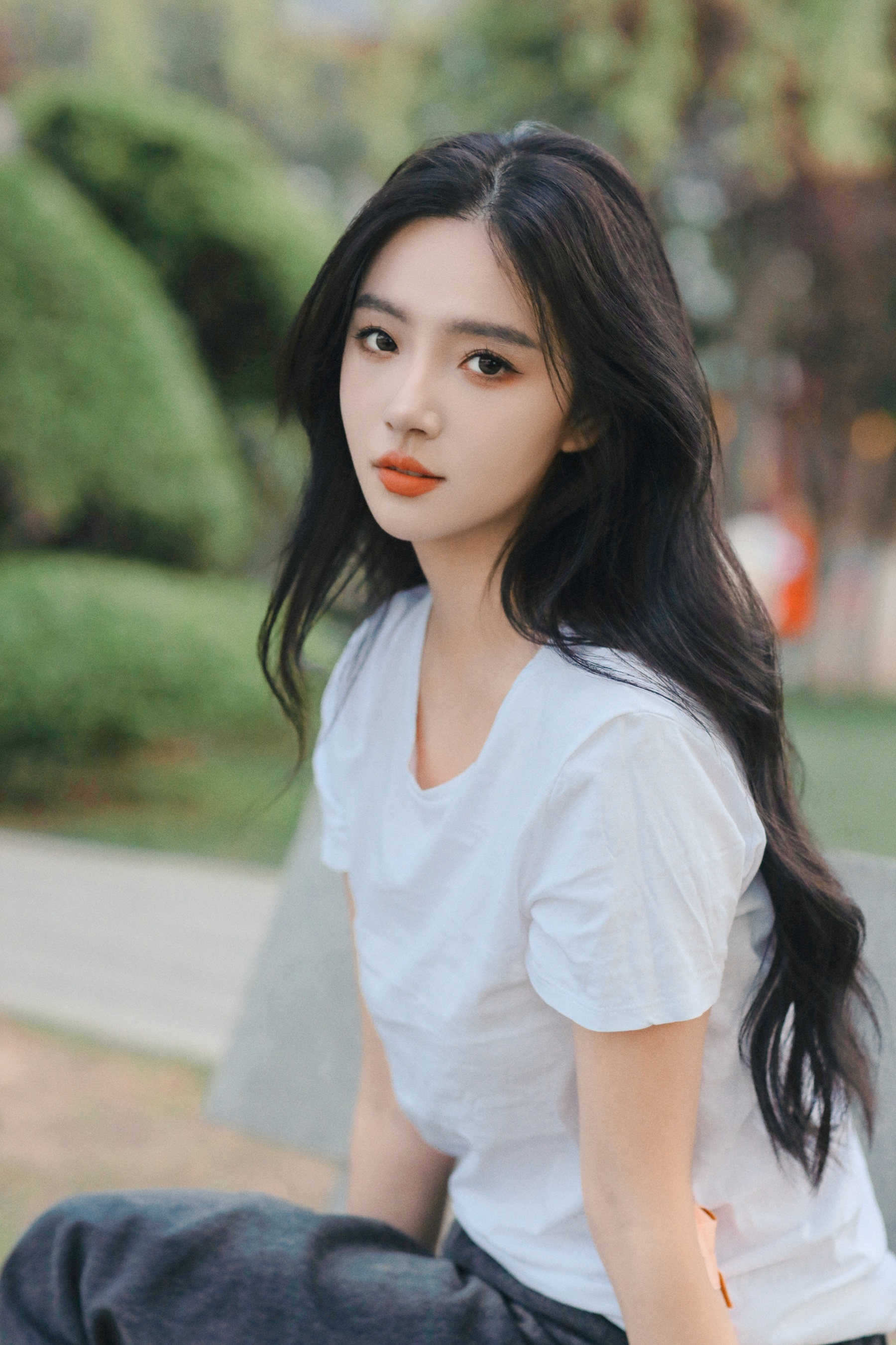 湖边漫步 Elaine