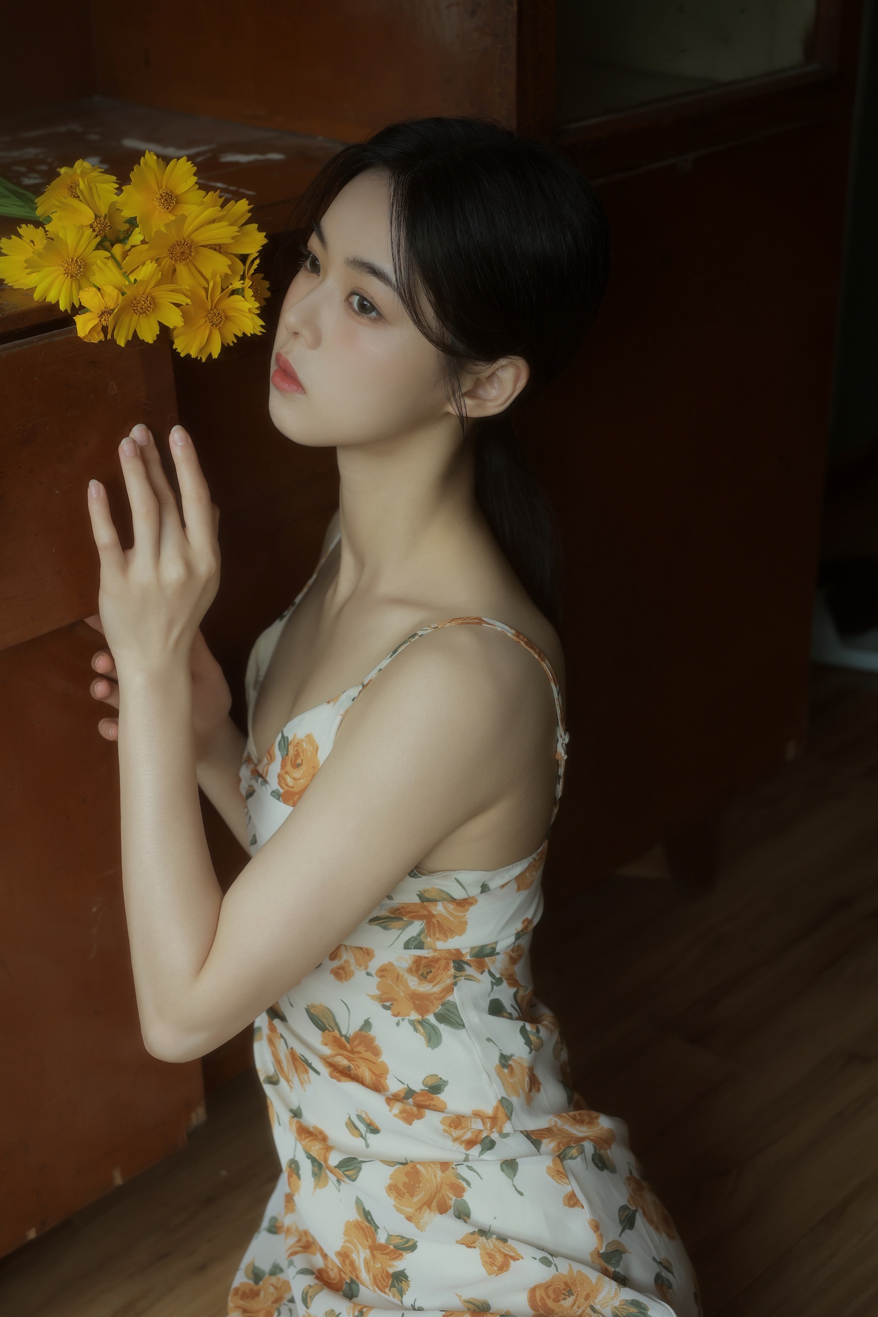 枯叶 小羊