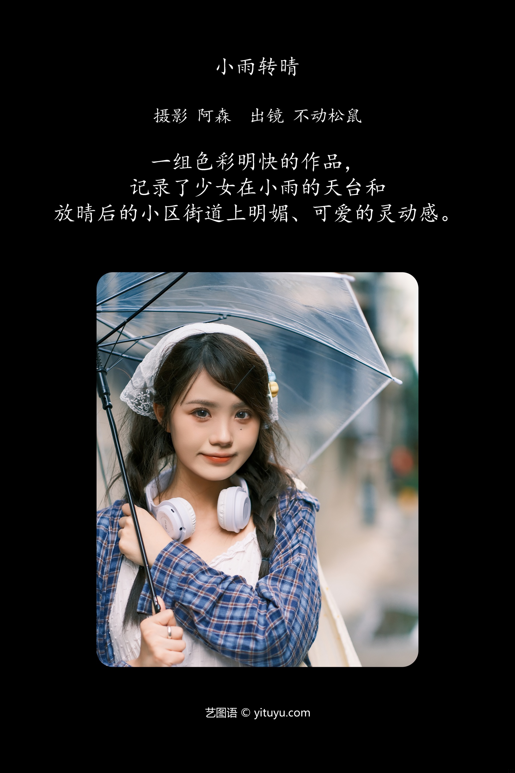 小雨转晴 不动松鼠