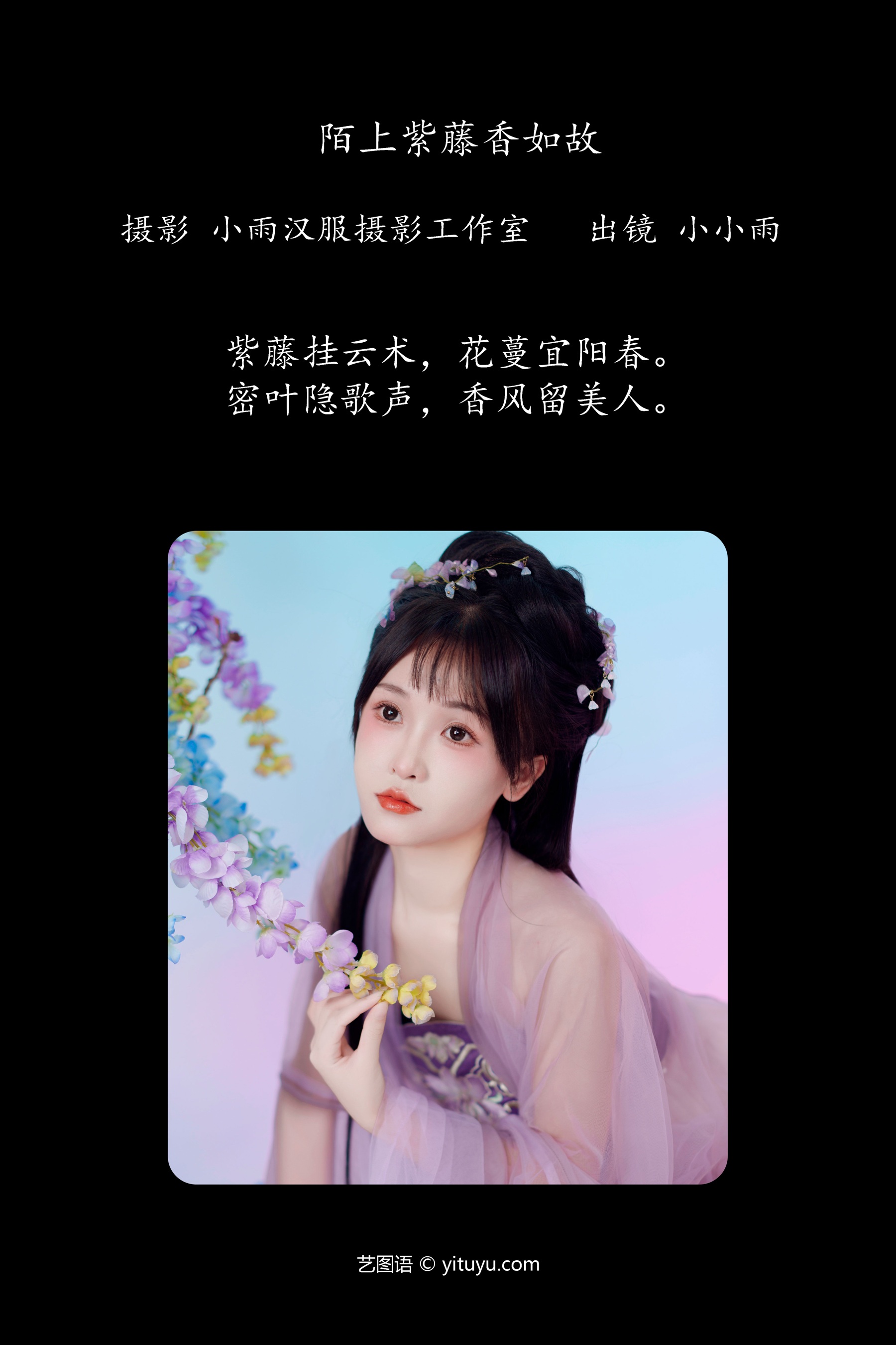 陌上紫藤香如故 小小雨