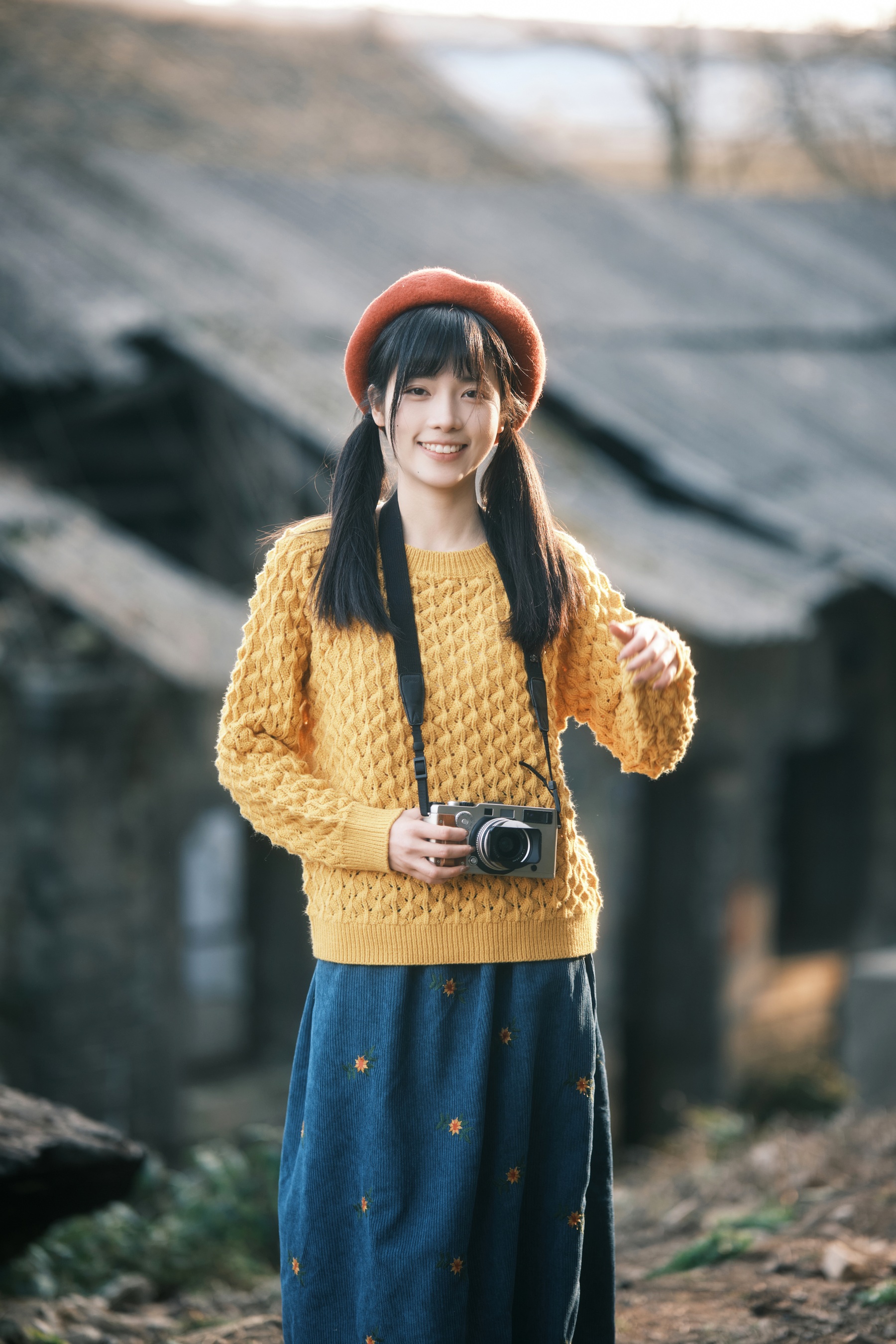 甜美复古 小松麻奈