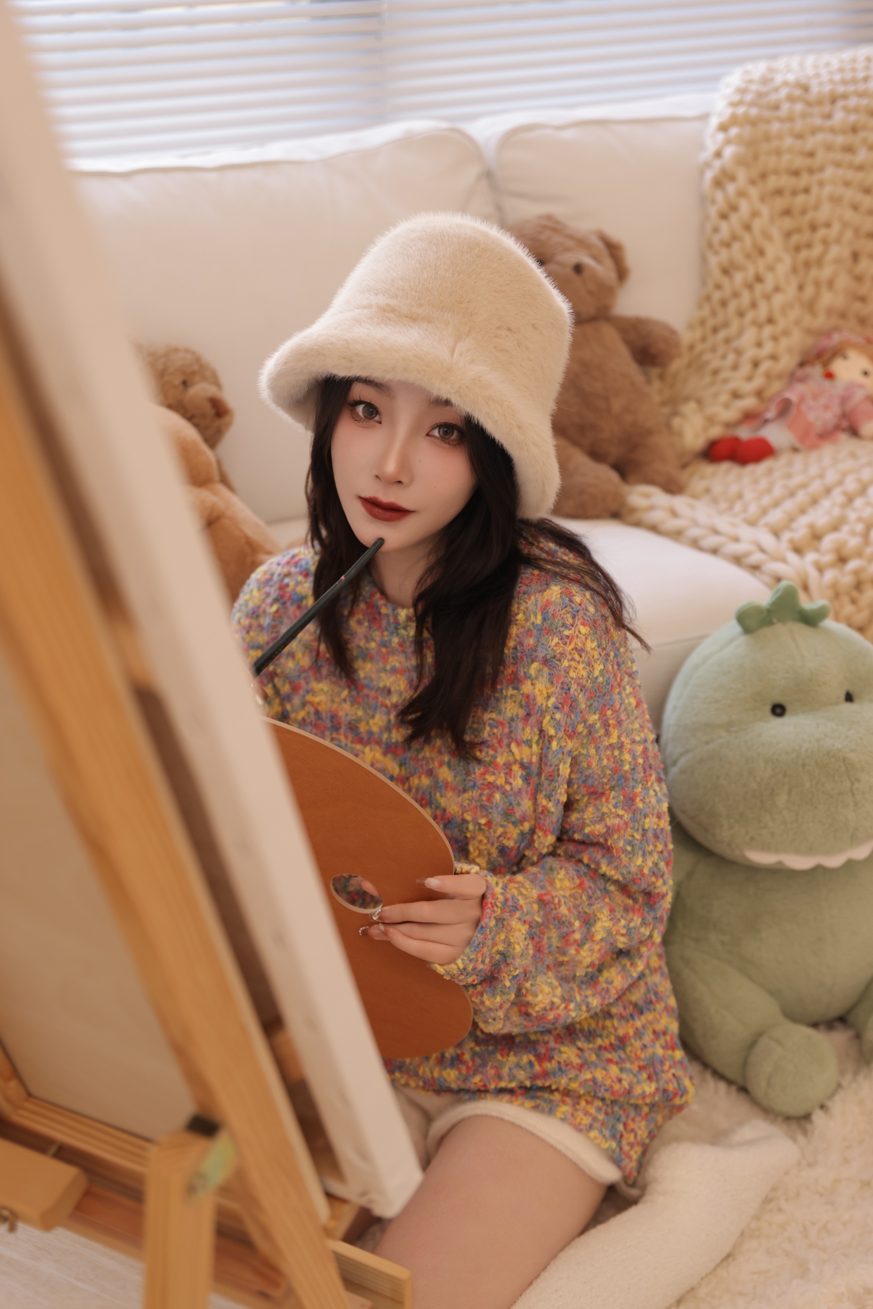 居家少女 小轩在不在