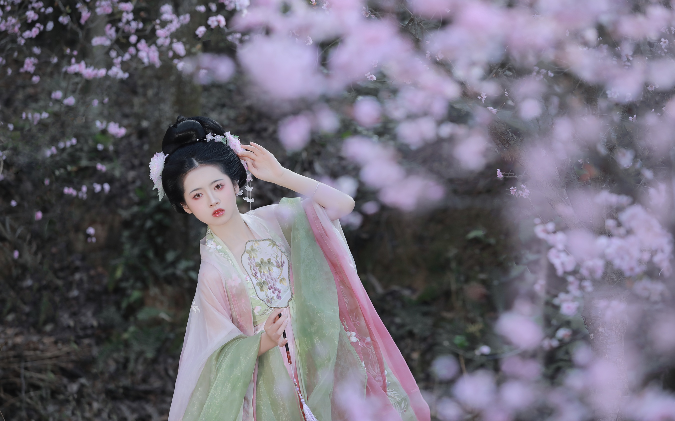 春有百花秋有月 微墨