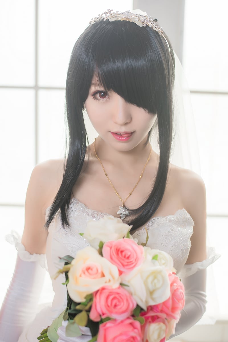 (妙妙-) 约会大作战时崎狂三 婚纱ver. 士道君，和我结婚吧！