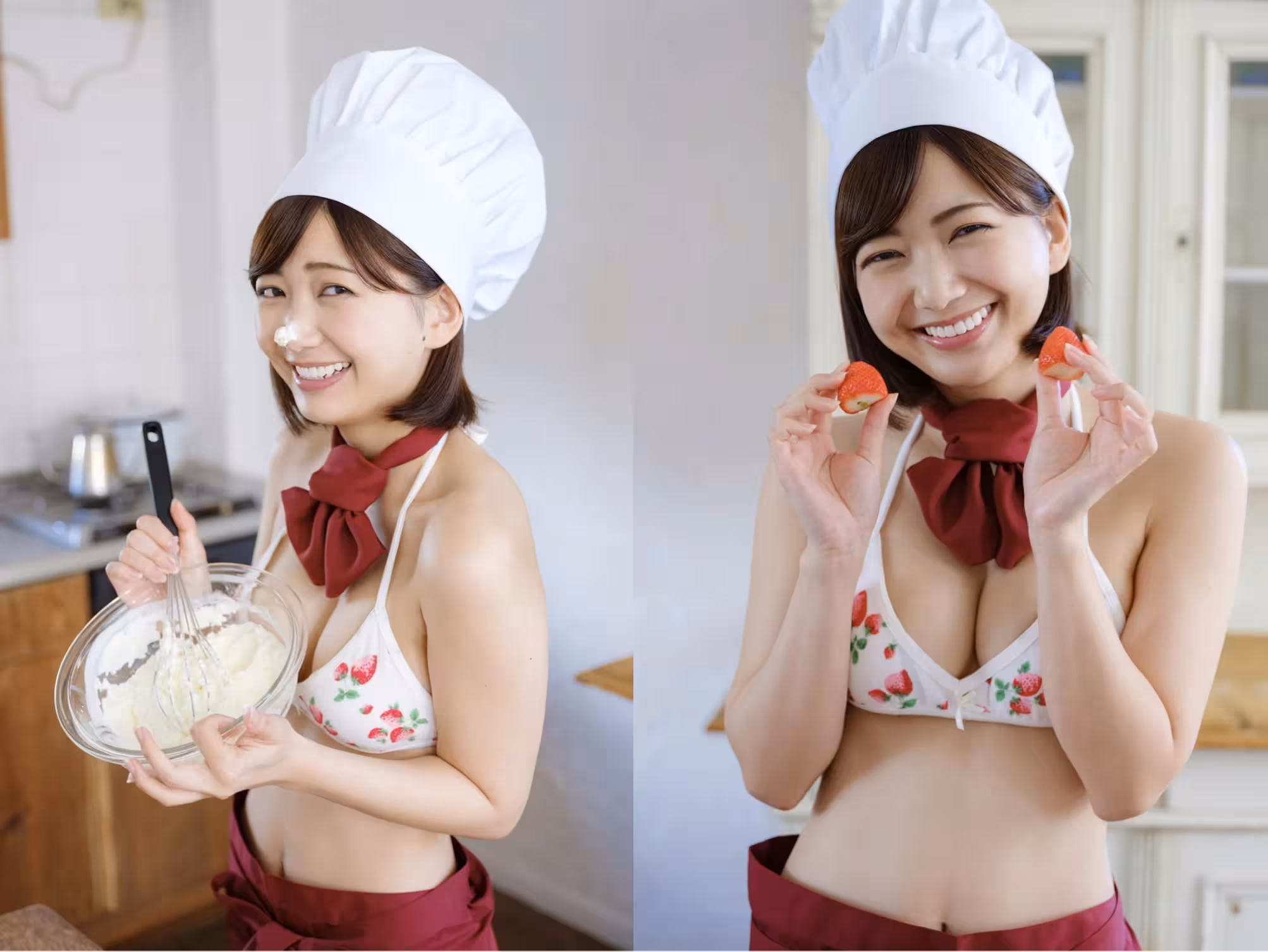 星乃莉子 現役パティシエ、まる裸 20カット