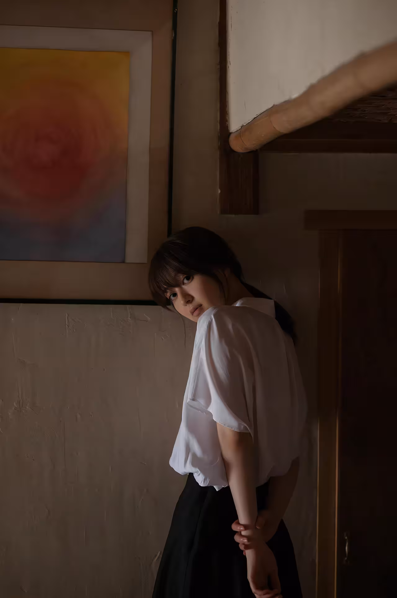 [逢沢りな] 氣質女神解放白嫩身材 誘惑力全開