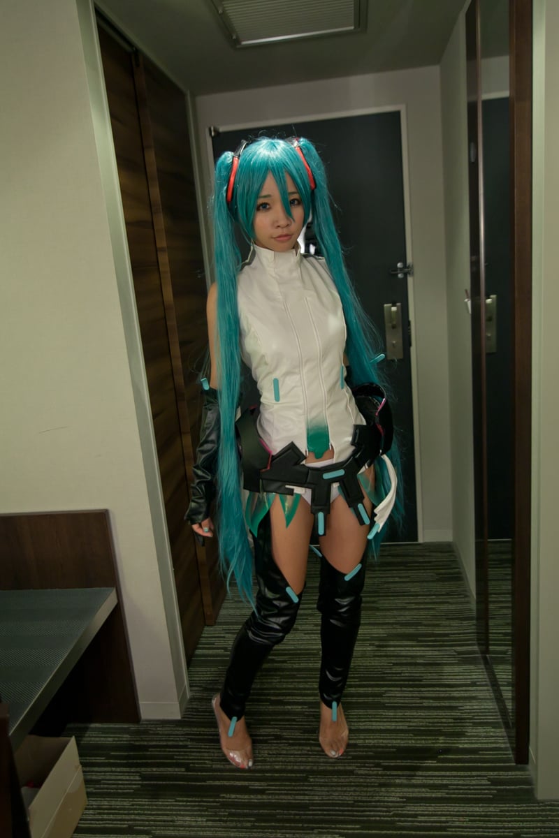 [コスプレイヤー素人撮影] コスプレイヤーナンパ日記　DP アペンドシナモンロール