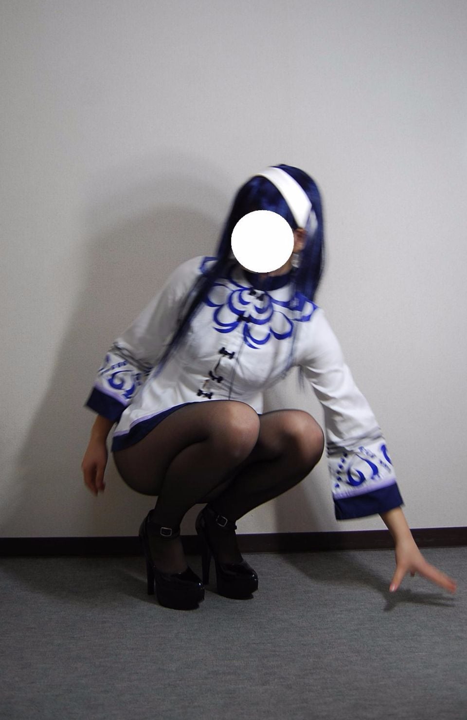 桃○☆黒ストふぇちCOS