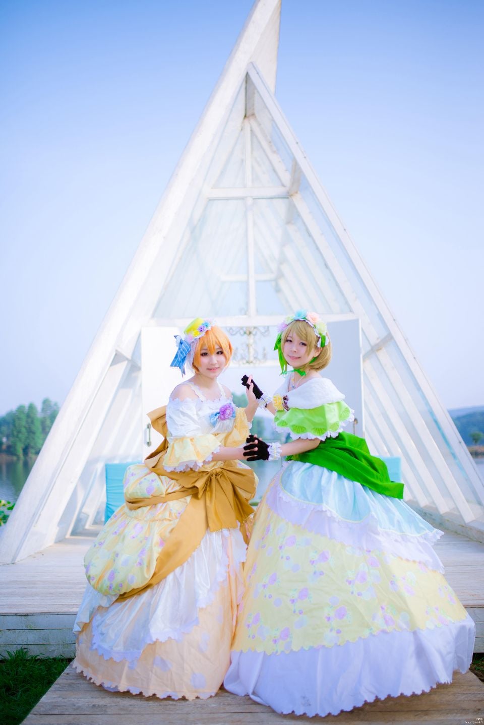 Love Live!小泉花阳 星空凛舞会COS