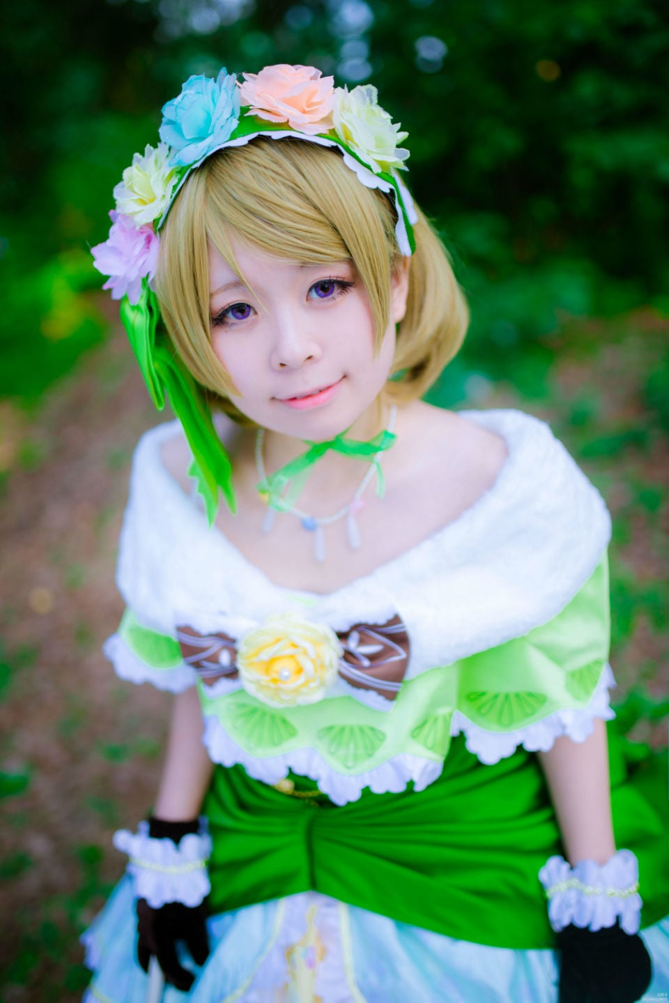 Love Live!小泉花阳 星空凛舞会COS