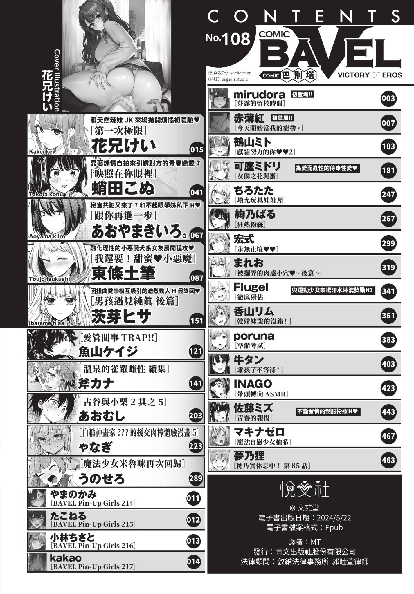 COMIC BAVEL 2024年4月号[無修正] [DL版]
