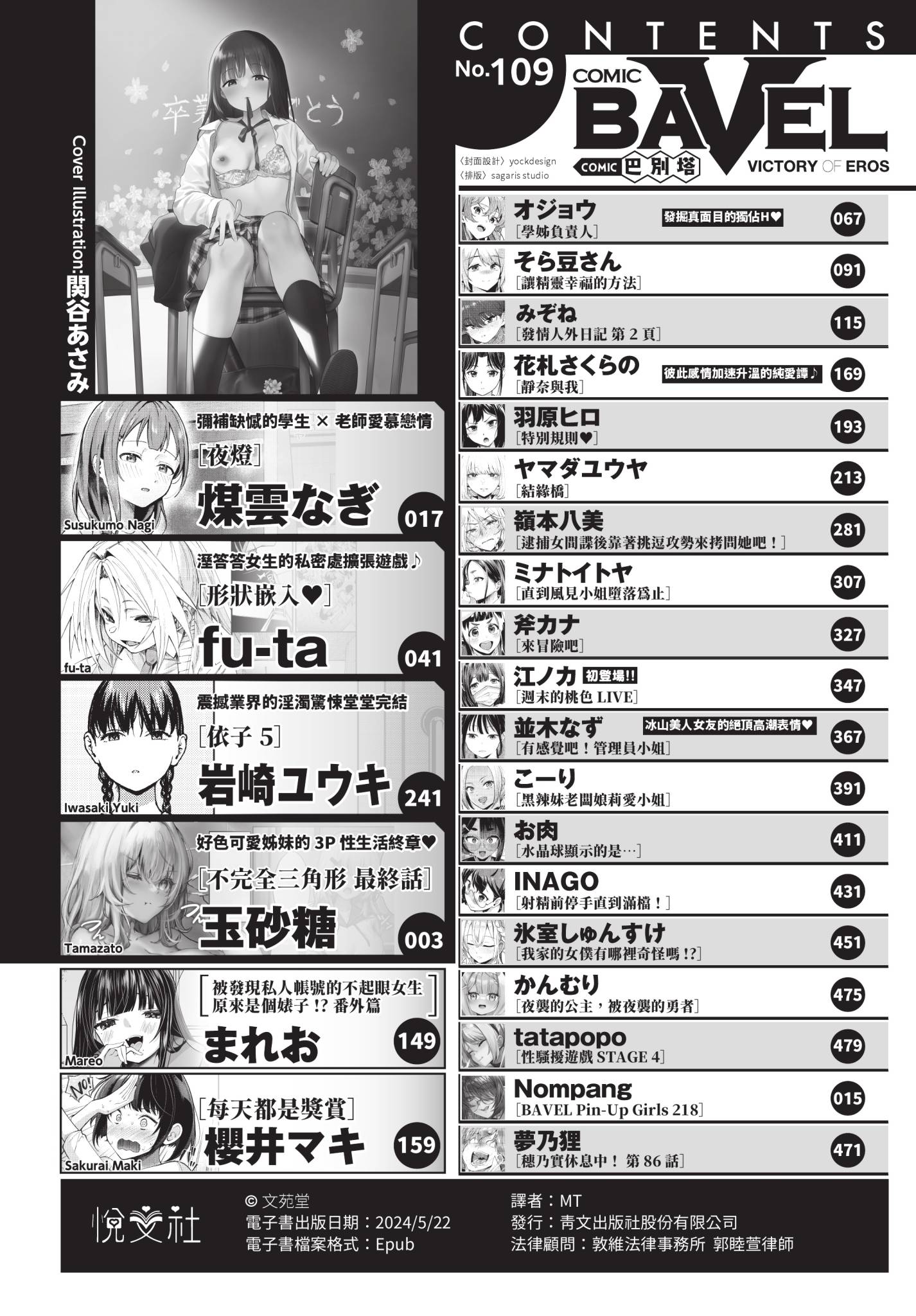 COMIC BAVEL 2024年5月号[無修正] [DL版]