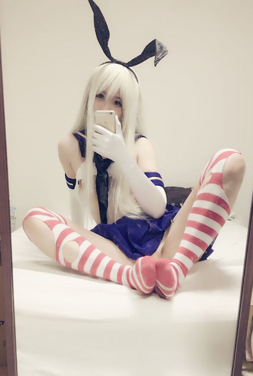 [習呆呆] Shimakaze cosplay (UNCENSORED)