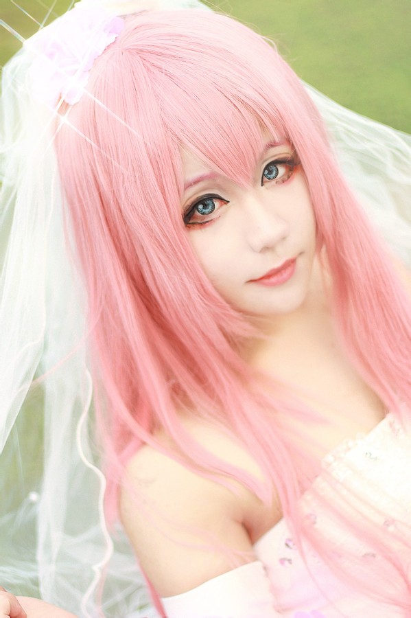 《VOCALOID》巡音流歌魔王花嫁婚纱 C O S P L A Y