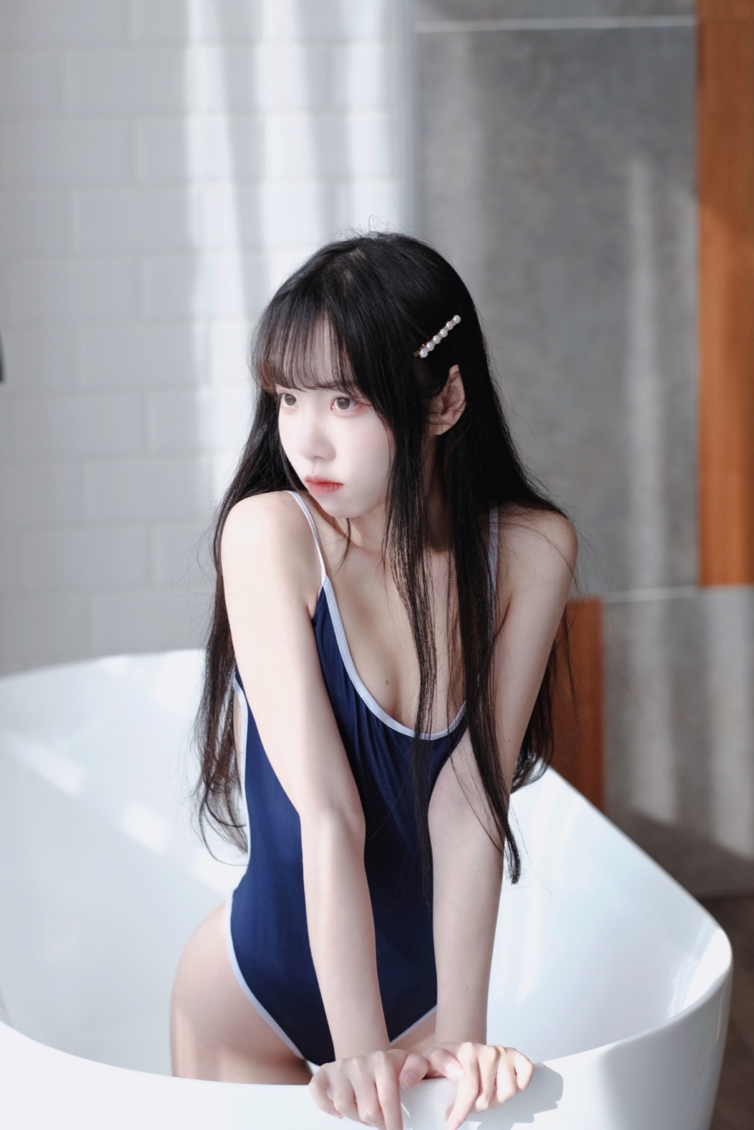 追蹤起來 跟著🐰🐰去游泳！