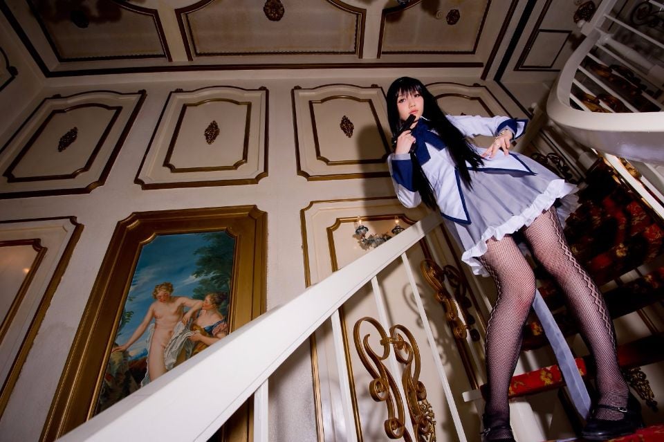 Mahou shoujo madoka magica - Akemi Homura cosplay by Kuuya
