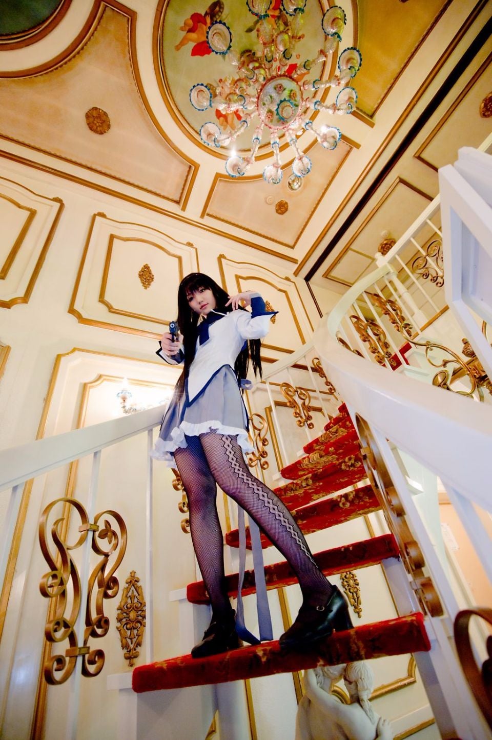 Mahou shoujo madoka magica - Akemi Homura cosplay by Kuuya