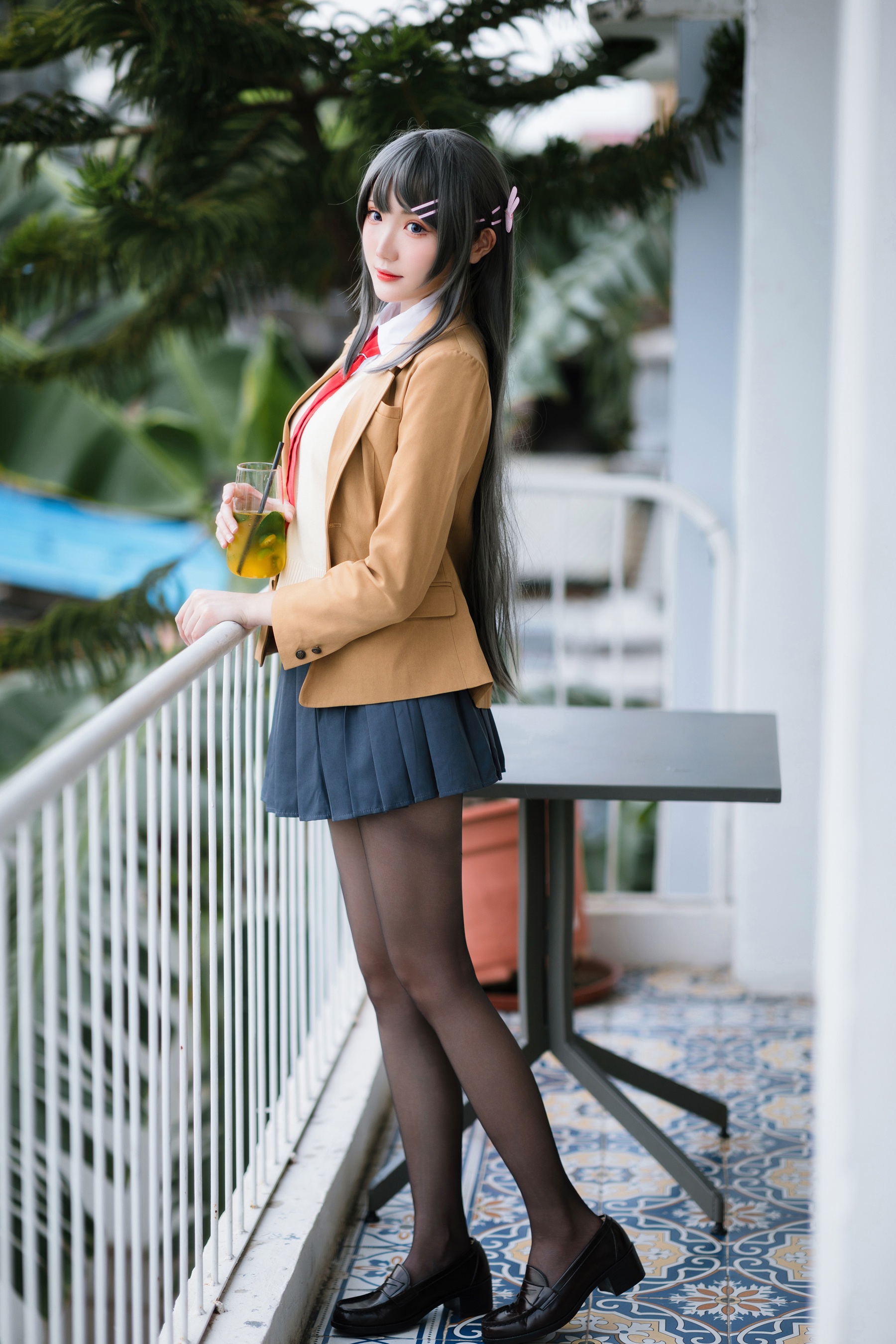 樱岛麻衣 校服