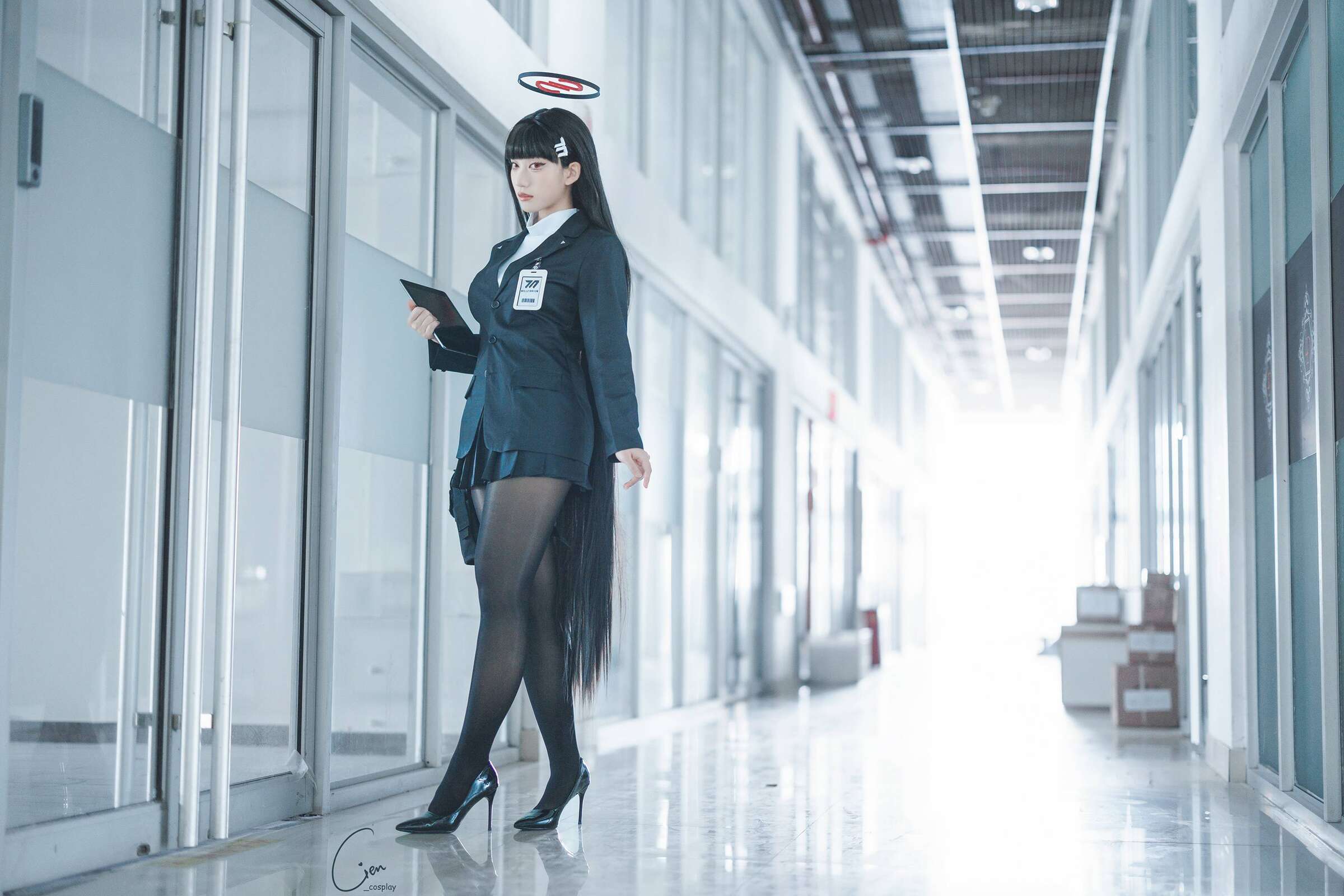 Cien cosplay Blue_Archive_RIO
