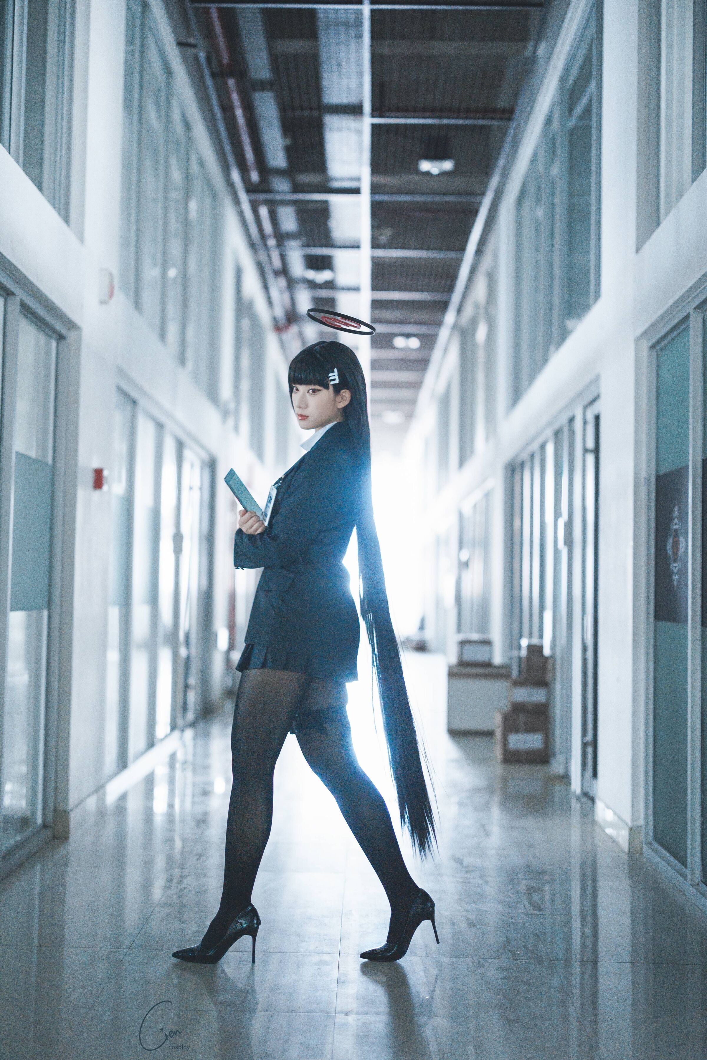 Cien cosplay Blue_Archive_RIO