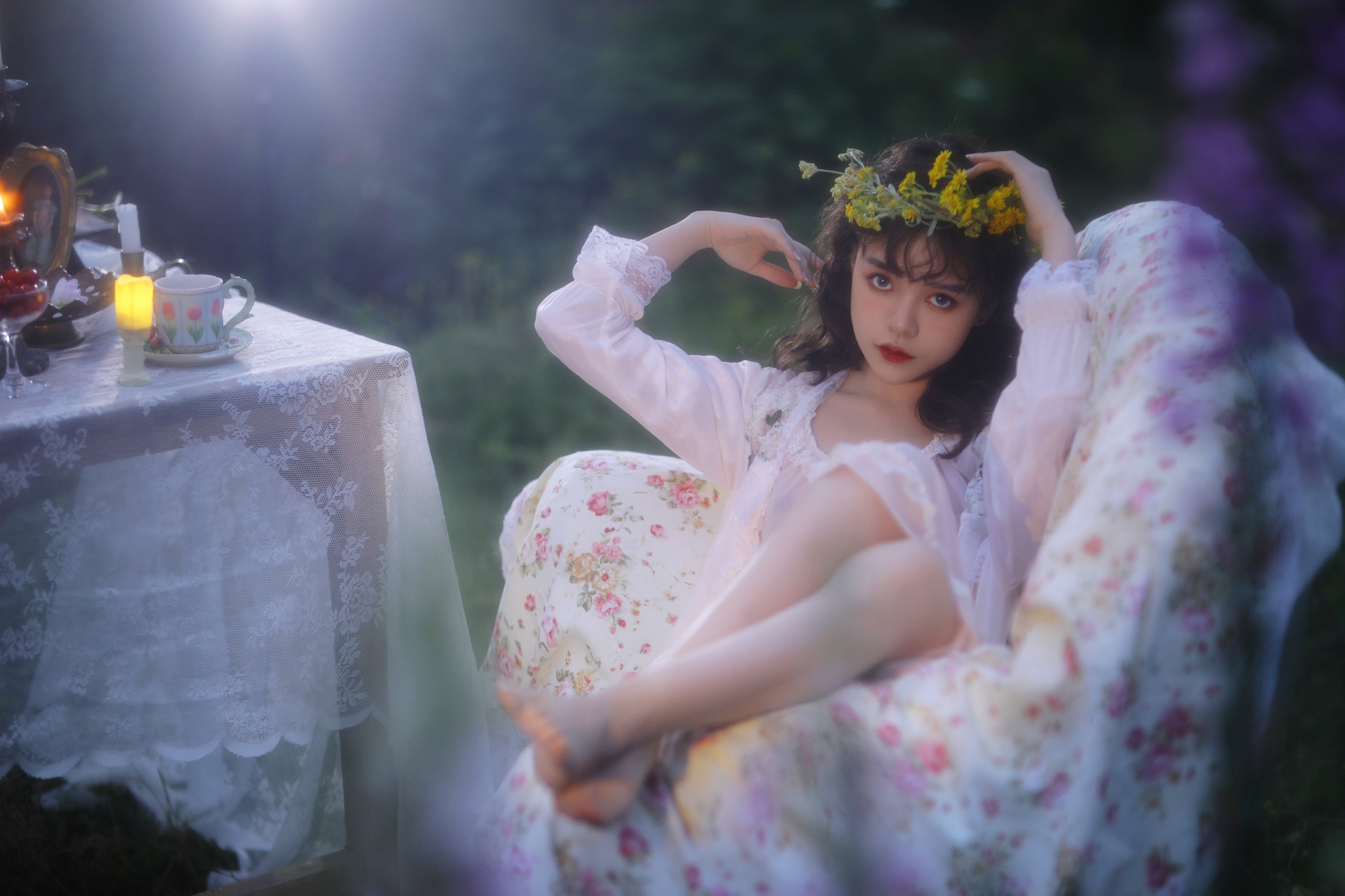 花园野餐 北岛西柚子