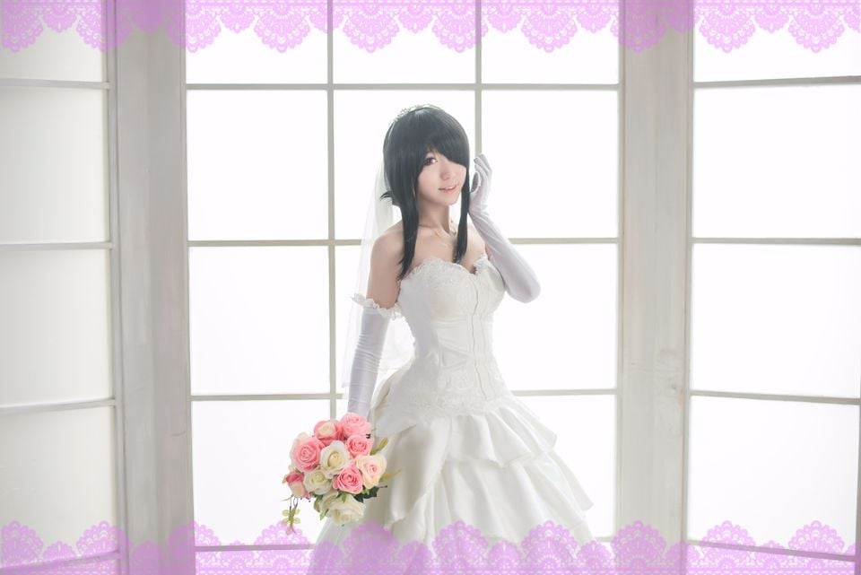 (妙妙-) 约会大作战时崎狂三 婚纱ver. 士道君，和我结婚吧！
