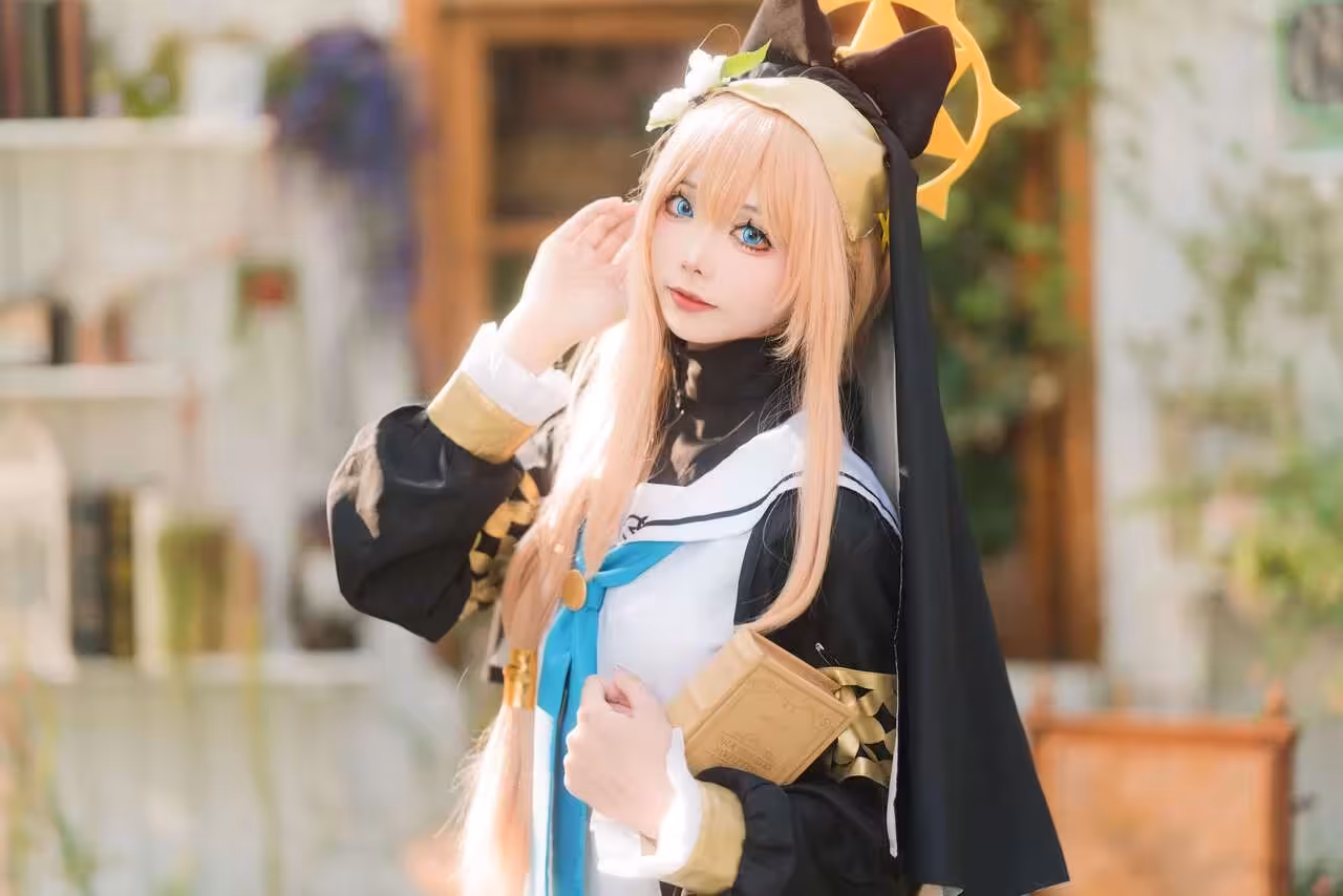 [艾西Aiwest]碧藍檔案伊落瑪麗 修女 睡衣 體操服