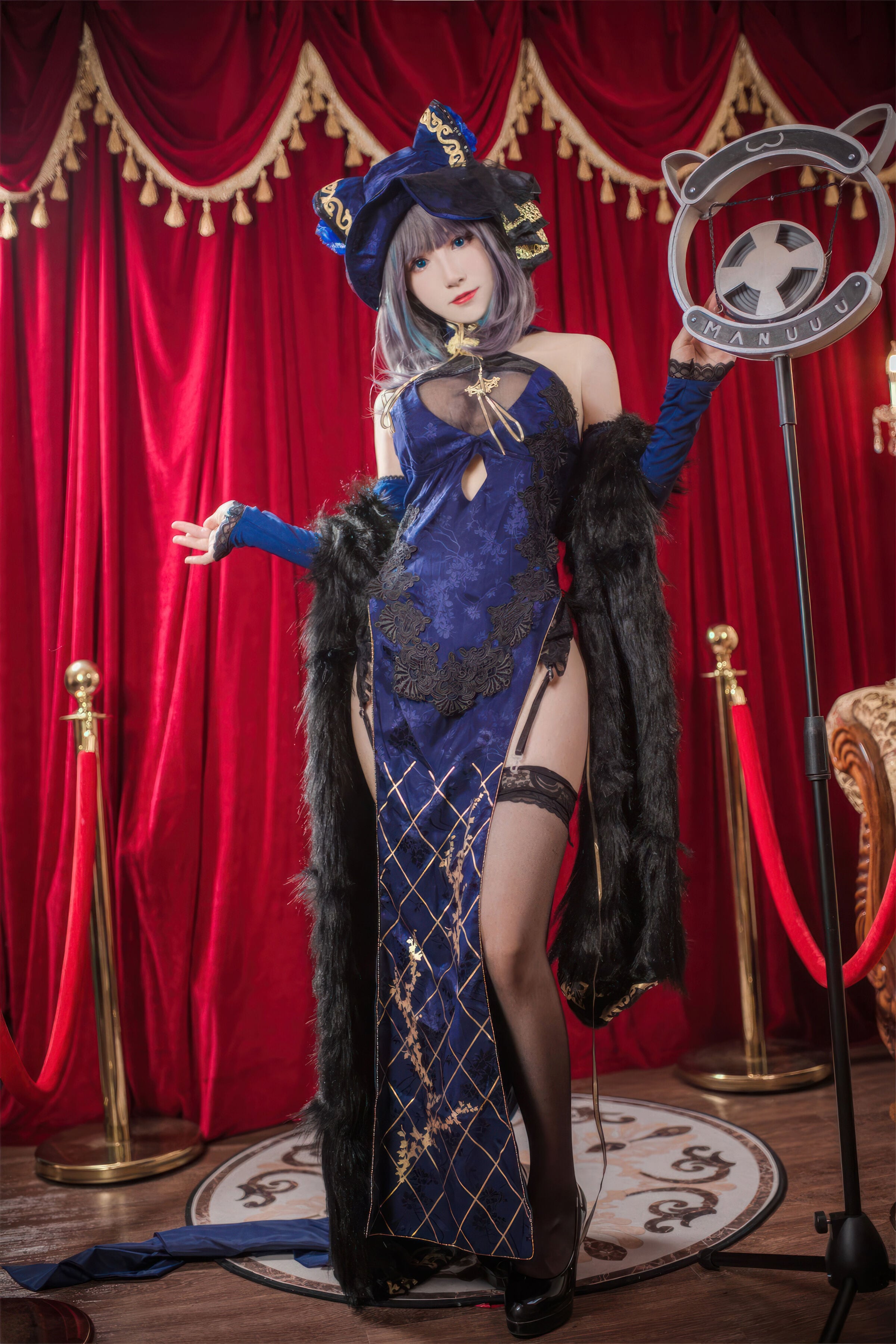 coser衣衣 – 碧蓝航线 柴郡旗袍