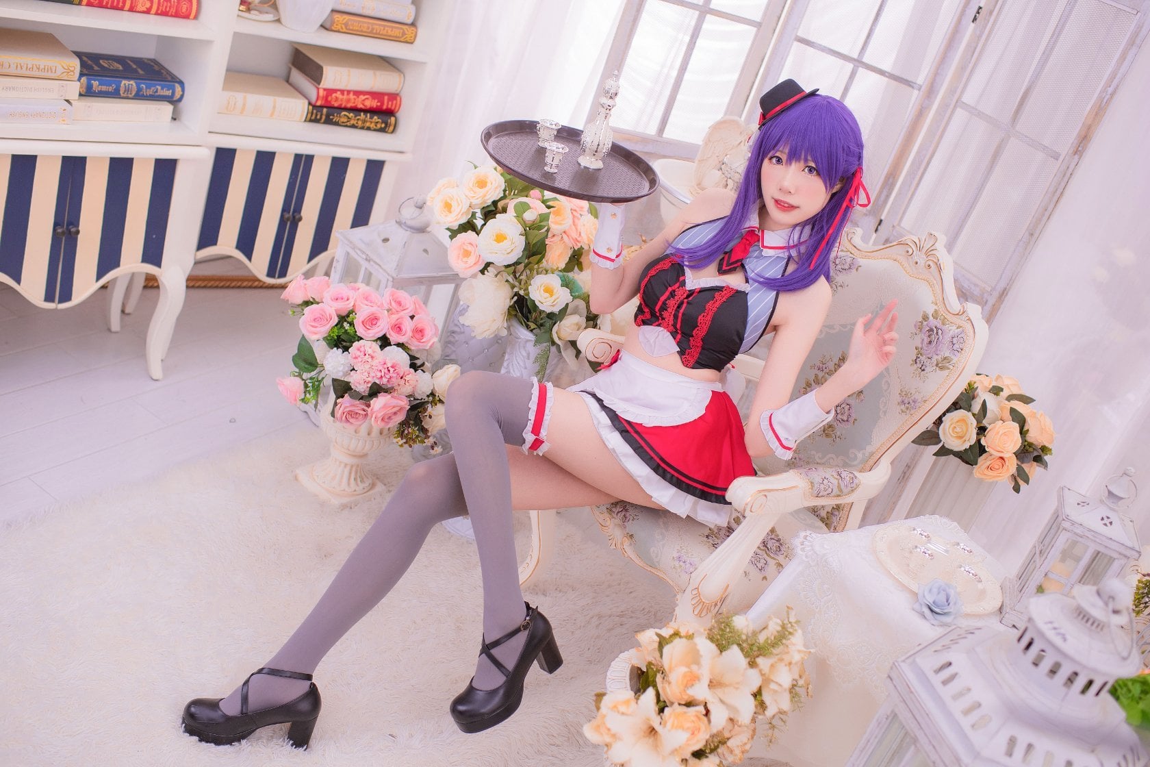 [炸酱沐沐] Sakura Maid