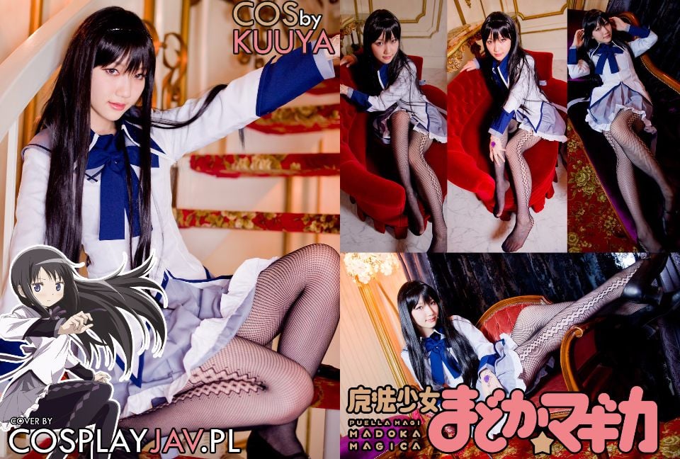 Mahou shoujo madoka magica – Akemi Homura cosplay by Kuuya