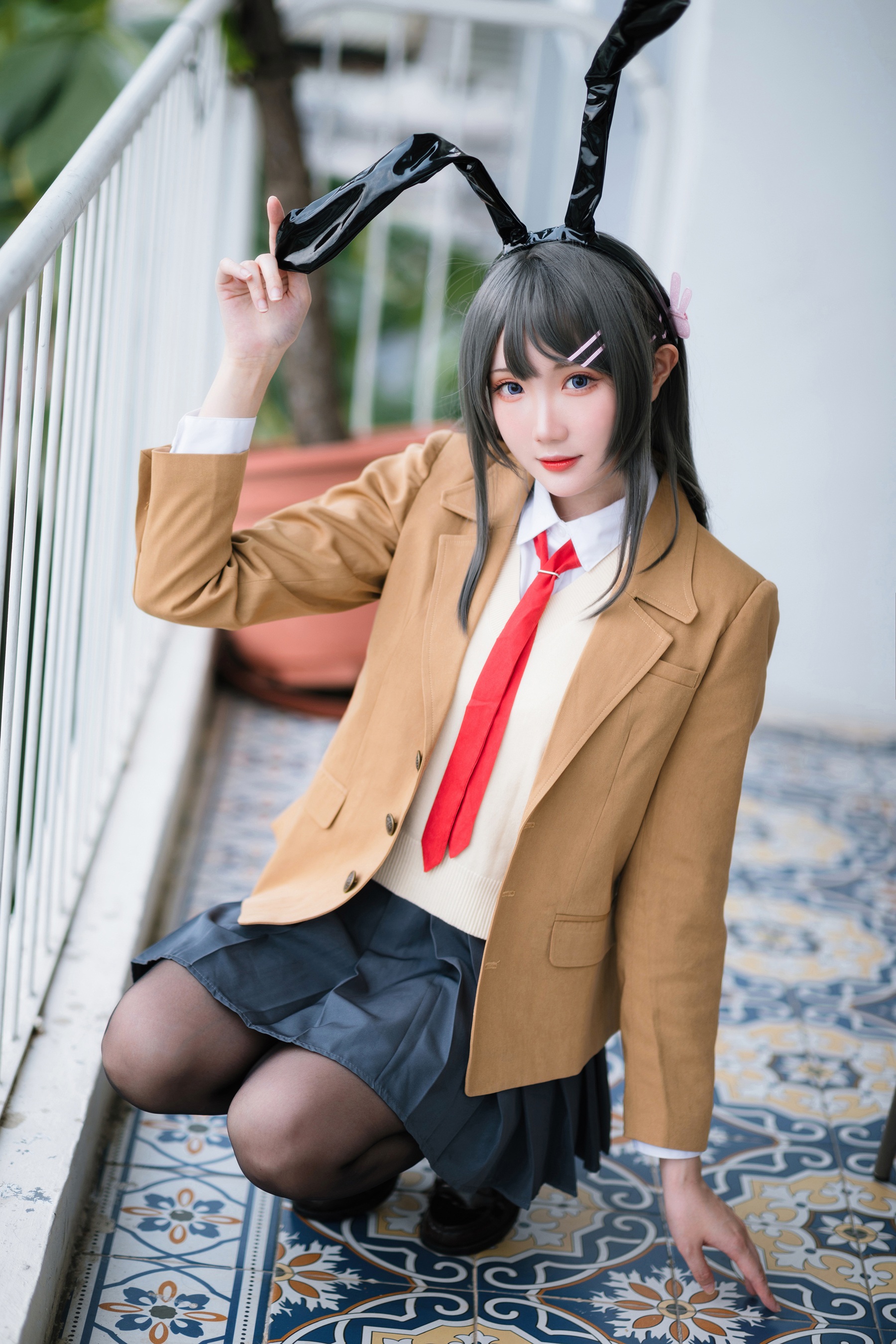樱岛麻衣 校服