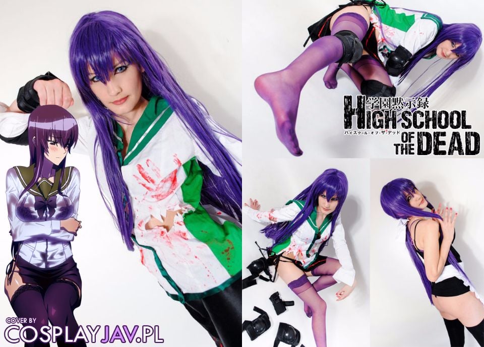 highschool od the dead – Saeko Busujima cosplay