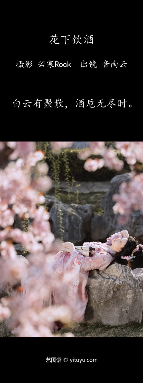 花下饮酒 音南云