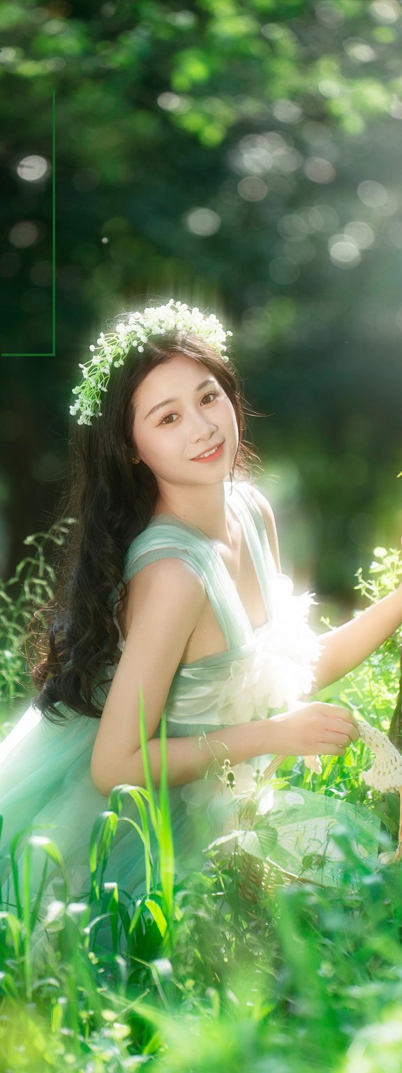 绿色森系 橙子舒