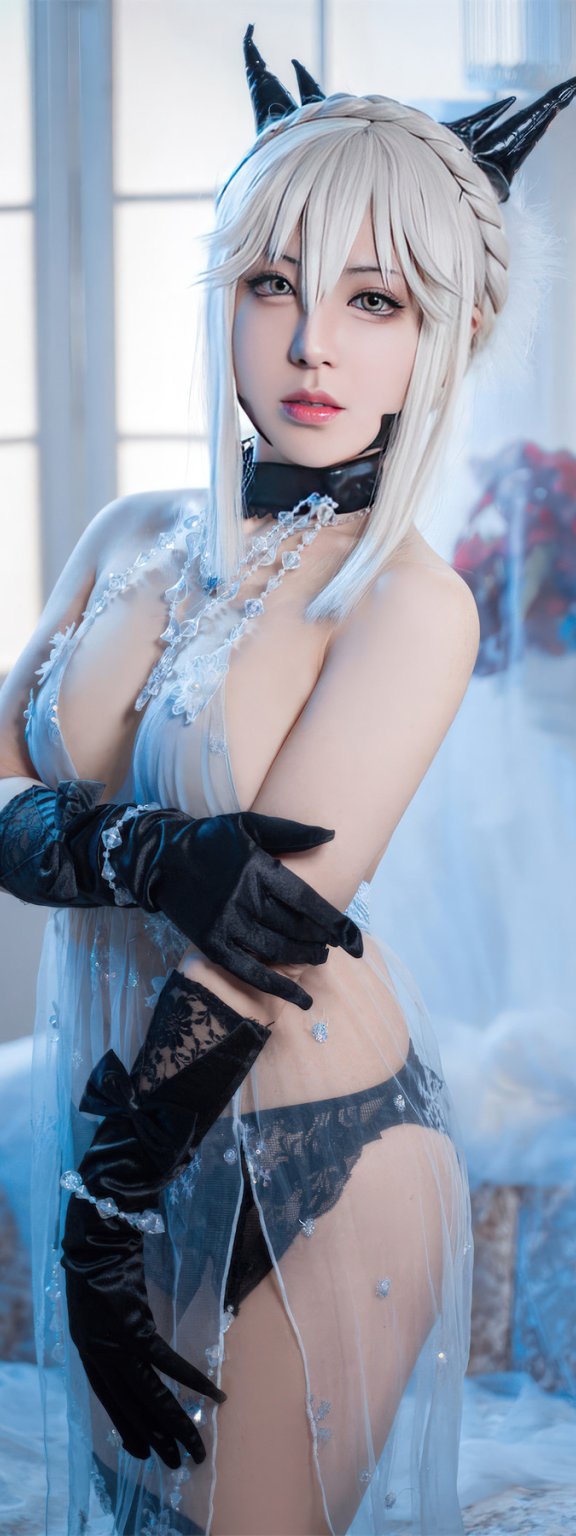 Cosplay 虎森森 黑枪呆 皇室糖霜