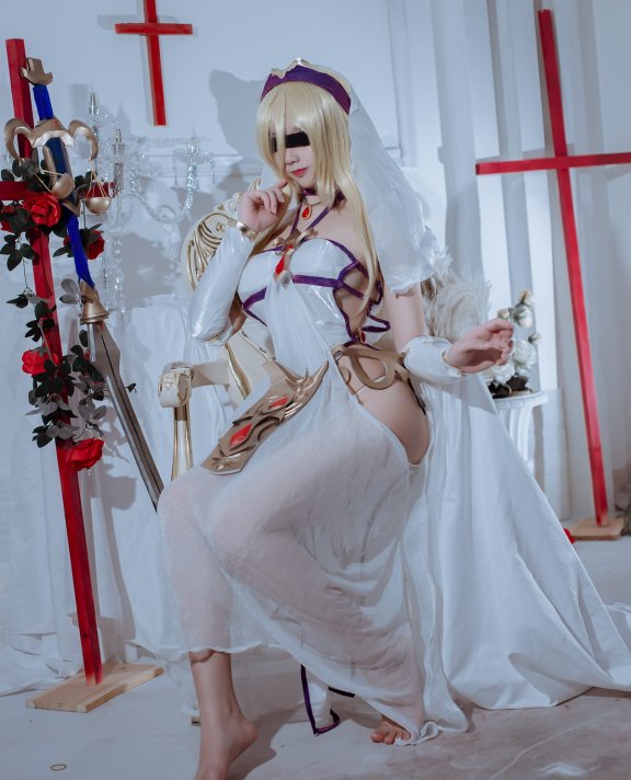 Cosplay 九曲Jean 剑圣女 Sword Saint