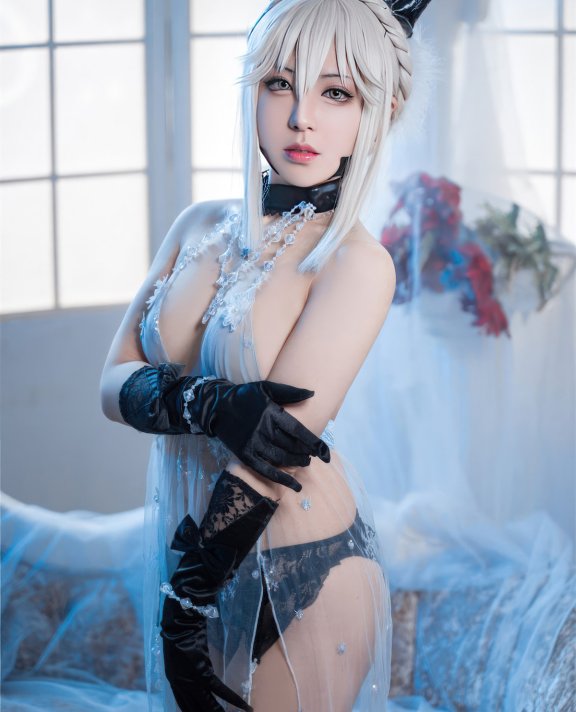 Cosplay 虎森森 黑枪呆 皇室糖霜
