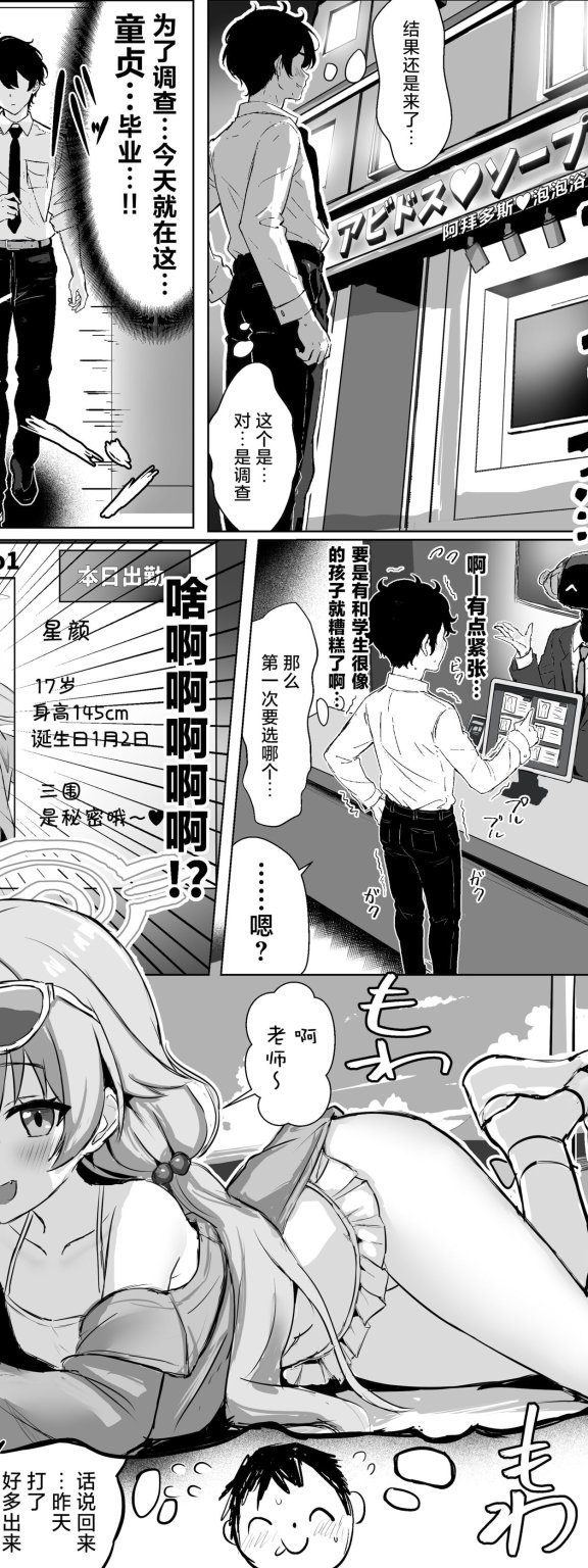 [ふずめ] アビドスソープランド水着おじさん（ソープ嬢）1,2 (ブルーアーカイブ)
