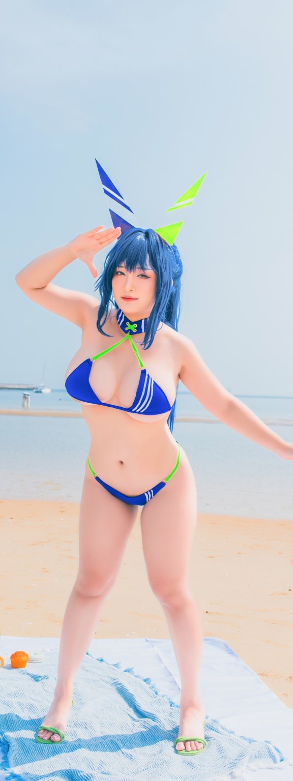 LoLiSAMA – 热恋的盛夏 花园泳装