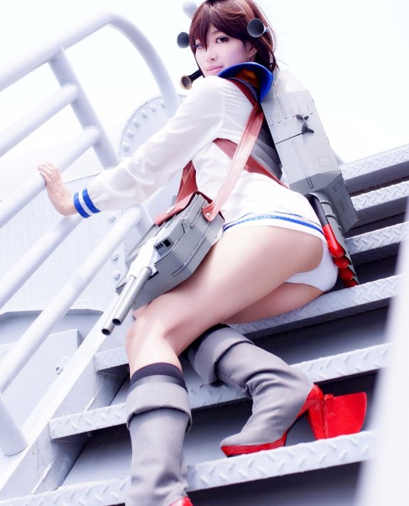 Kantai Collection Yukikaze cosplay