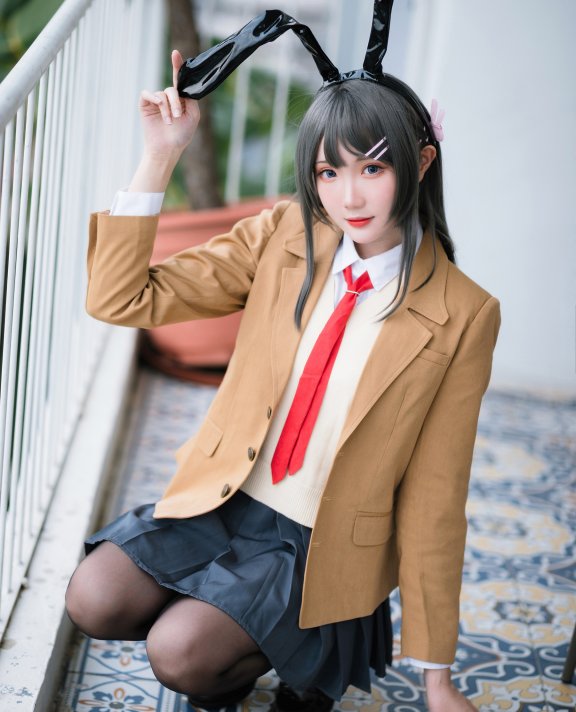 樱岛麻衣 校服