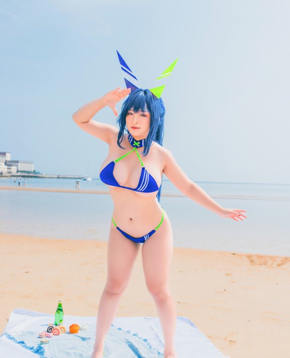 LoLiSAMA – 热恋的盛夏 花园泳装